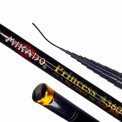 Удочка маховая без колец 6м Mikado Princess