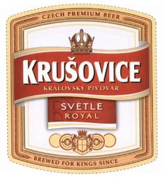 Пиво Krusovice Svetle Royal Пиво Krusovice Svetle Royal