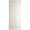 Межкомнатная дверь эмаль Profil Doors 1PA перламутр белый глухая профиль белый матовый