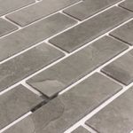 Клинкерная термопанель ППС Керамин Теннесси 1 Светло-серый 1020х455 мм