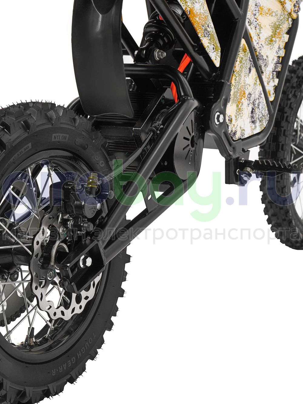 Электропитбайк Jetson MAGNUM 1000W (48V/25Ah) - Хаки фото №19