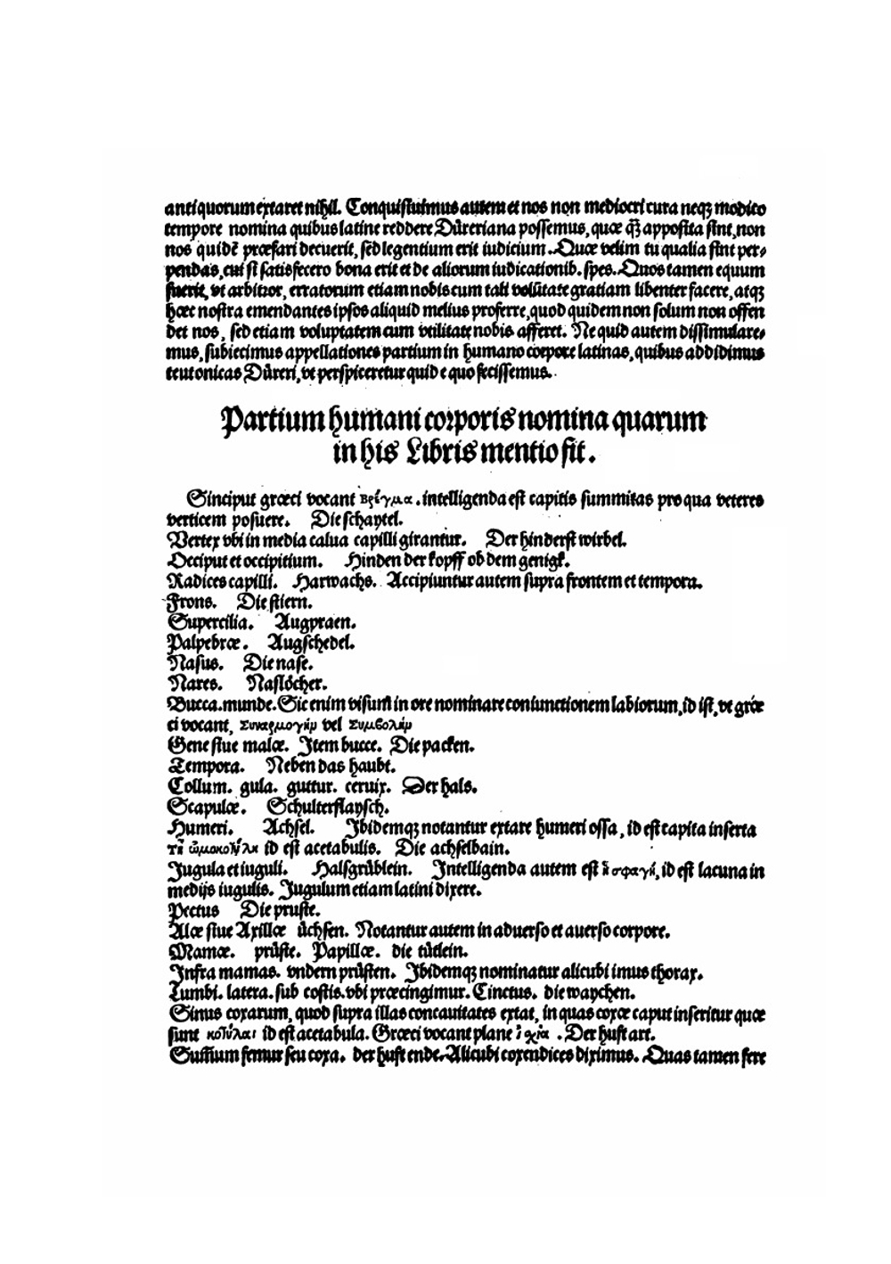 Alberti Dvreri Clarissimi Pictoris Et Geometrae De Symmetria Partirum In Rectis Formis Humanorum Corporum Libri In Latinum Conuersi | A. Durer