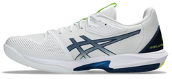 Мужские теннисные кроссовки Asics Solution Speed FF 3 - white/mako blue