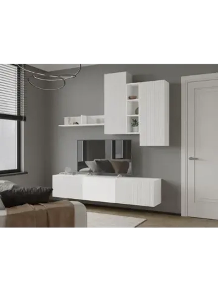 Тумба под телевизор подвесная 190,2х38х38,8 см