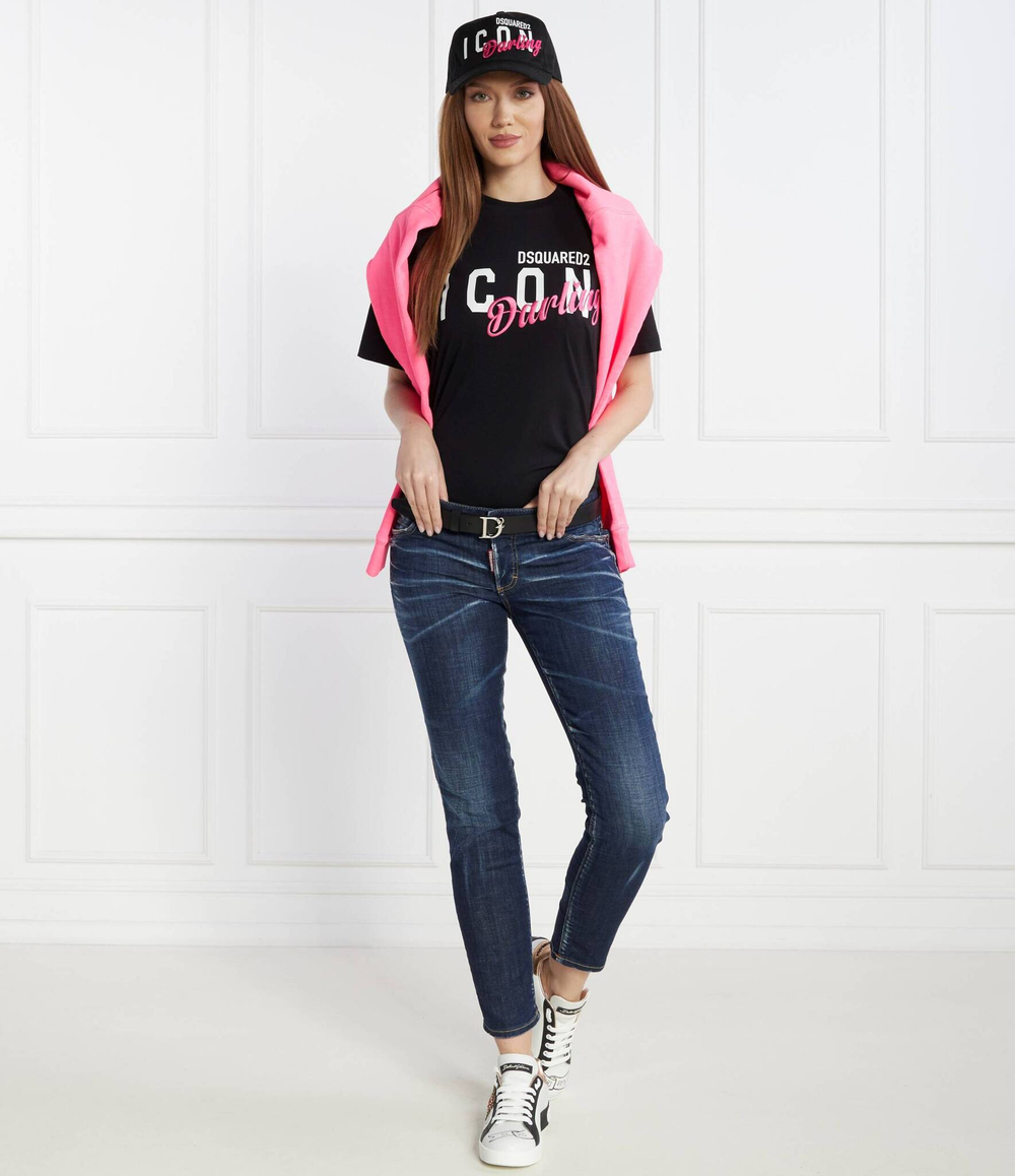 Джинсы DARK CLEAN WASH JENNIFER Dsquared2 - темно-синий(S75LB0862 S30342)