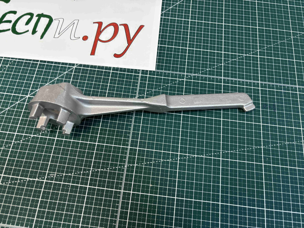 Алюминиевый ключ для бочек с отверстием 2" и 3/4"