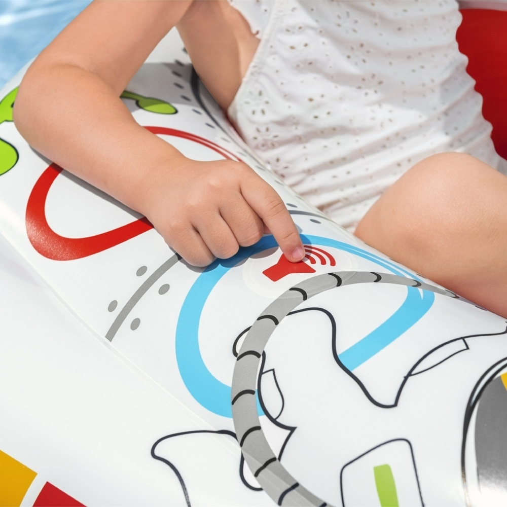 Лодка надувная 104х99 см, Bestway, 34178, 1-мест, от 3 лет