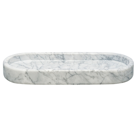 Поднос 25х10см Bergenson Bjorn Marm белый