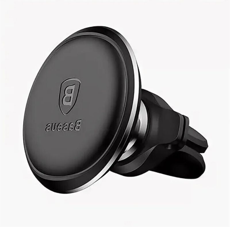Автомобильный держатель Baseus Magnetic Car Air Vent Car Mount Holder (SUGX-A01) Black