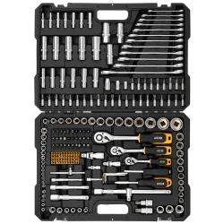 Набор инструментов 216пр. 1/4'', 3/8'', 1/2''(6гр.)(4-32мм) JCB JCB-38841