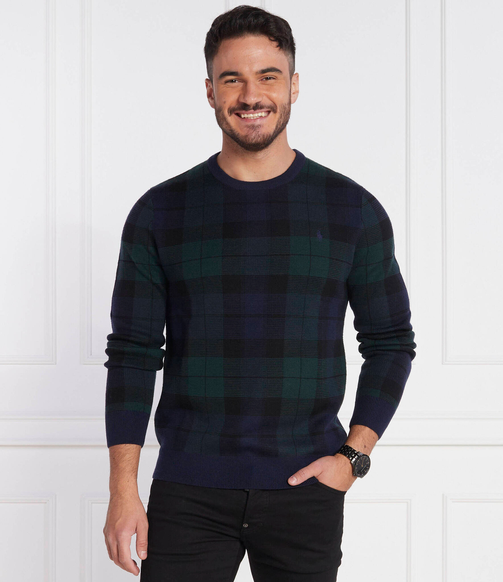 Свитер POLO RALPH LAUREN - темно-синий(710917043)