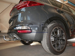 Фаркоп оцинкованный Galia K046A для Kia Sportage 2018-(паспорт и сертификат в комплекте)(без электрики)