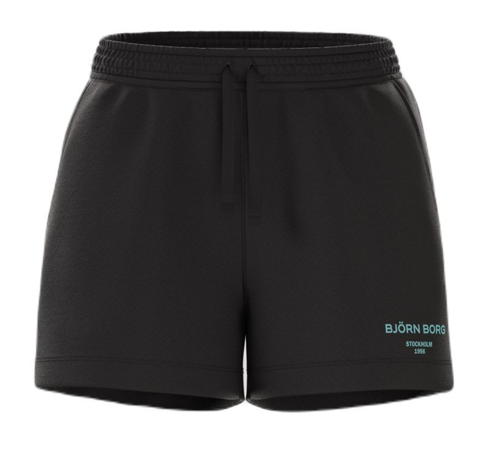 Женские Шорты теннисные Björn Borg Essential Shorts - черный