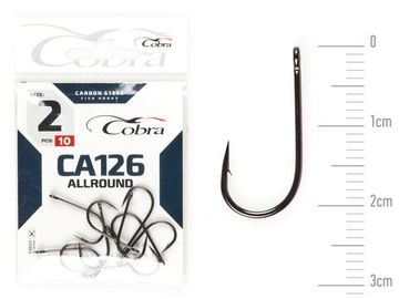 Крючки Cobra ALLROUND CA126  №2, 10 шт.