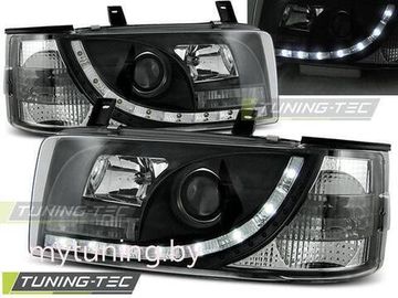 Передние фары daylight black для VW T4