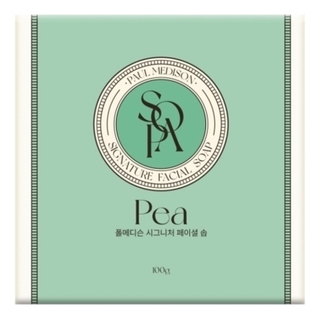 PAUL MEDISON Туалетное мыло с экстрактом зеленого гороха  - Signature Pea Soap,  100г