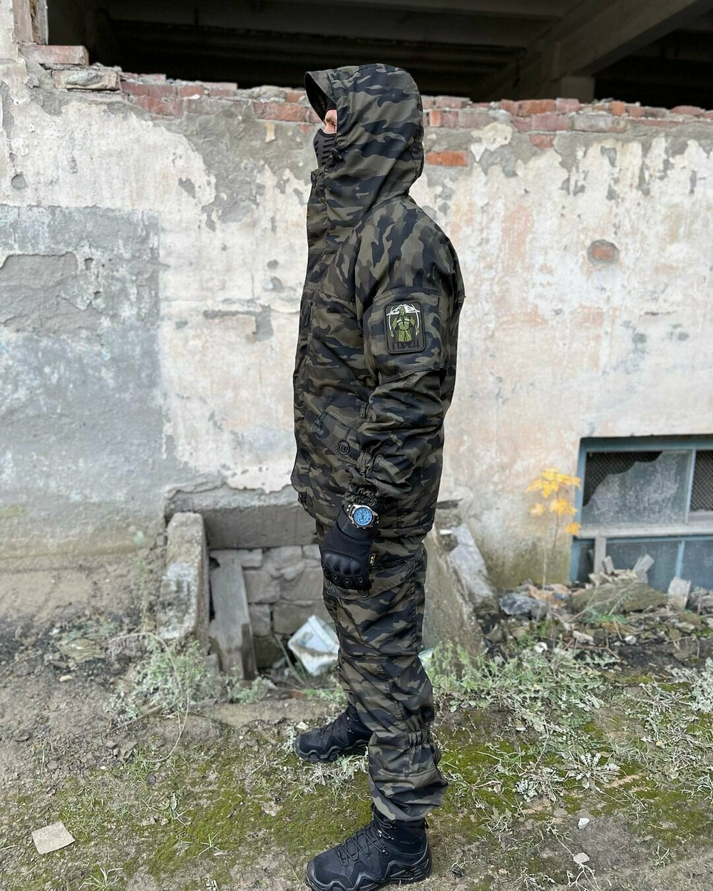 Костюм горка 6 флис осень зима / BLACK TIGER /