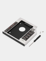Салазки Optibay 12.7 переходник вместо дисковода, для ноутбука, DVD, SSD, HDD
