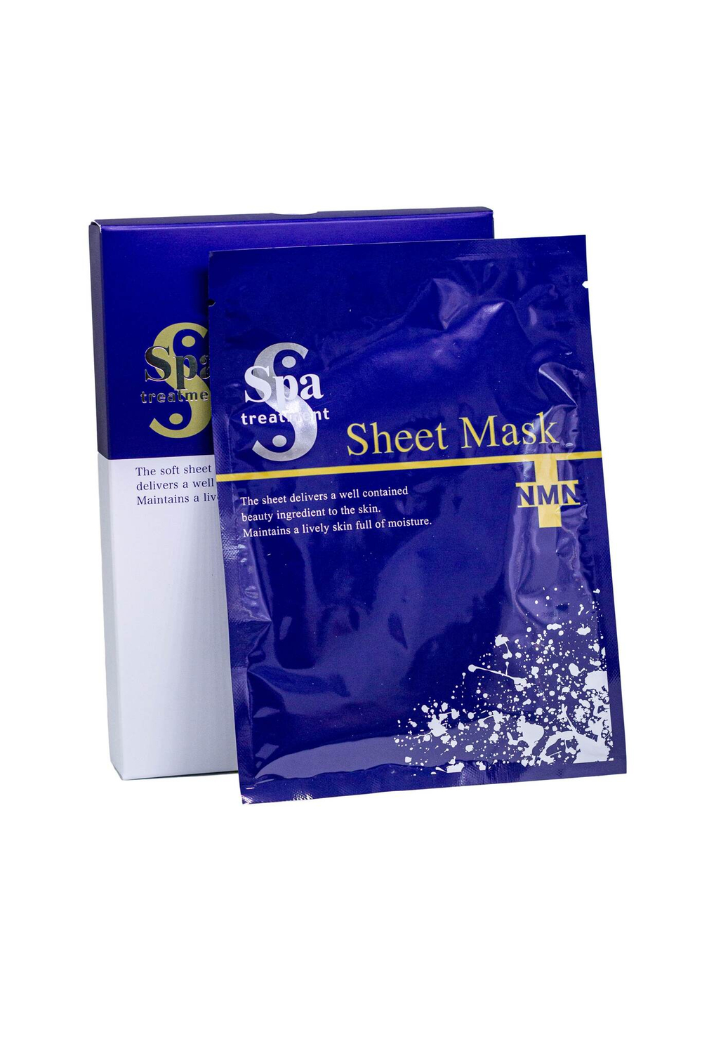 Маска для лица тканевая с NMN, пептидами и колагеном Spa Treatment NMN Sheet Mask