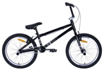 Велосипед BMX Tech Team Fox 20" черно-серебряный 2024