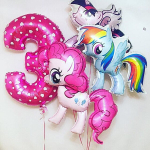 Шар (40''/102 см) Фигура, My Little Pony, Лошадка Пинки Пай