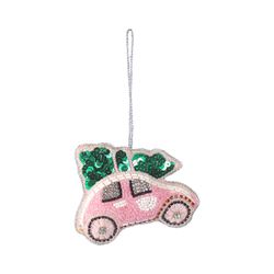 Набор елочных украшений Christmas jewels из коллекции New Year Essential, 4 шт.