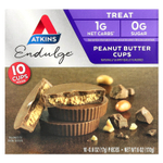 Atkins, Endulge ™, Treat, чашки с арахисовой пастой, 10 чашек по 17 г (0,6 унции)