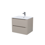 Тумба с умывальником IDDIS Edifice, подвесная, 60 см, капучино, EDI60C0i95K