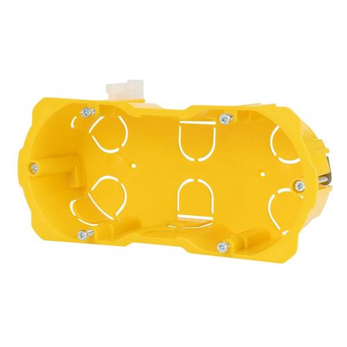 Коробка установочная двухпостовая для полых стен Systeme Electric 155х71х46 мм