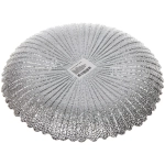 Тарелка 26см «Нимфа» серебро