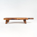 Деревянная сервировочная  доска для подачи блюд и закусок из древесины кедра. Art of Siberia. RD11