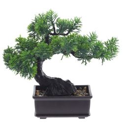 GAEM Дерево искусственное "Бонсай", L23 W13 H21 см