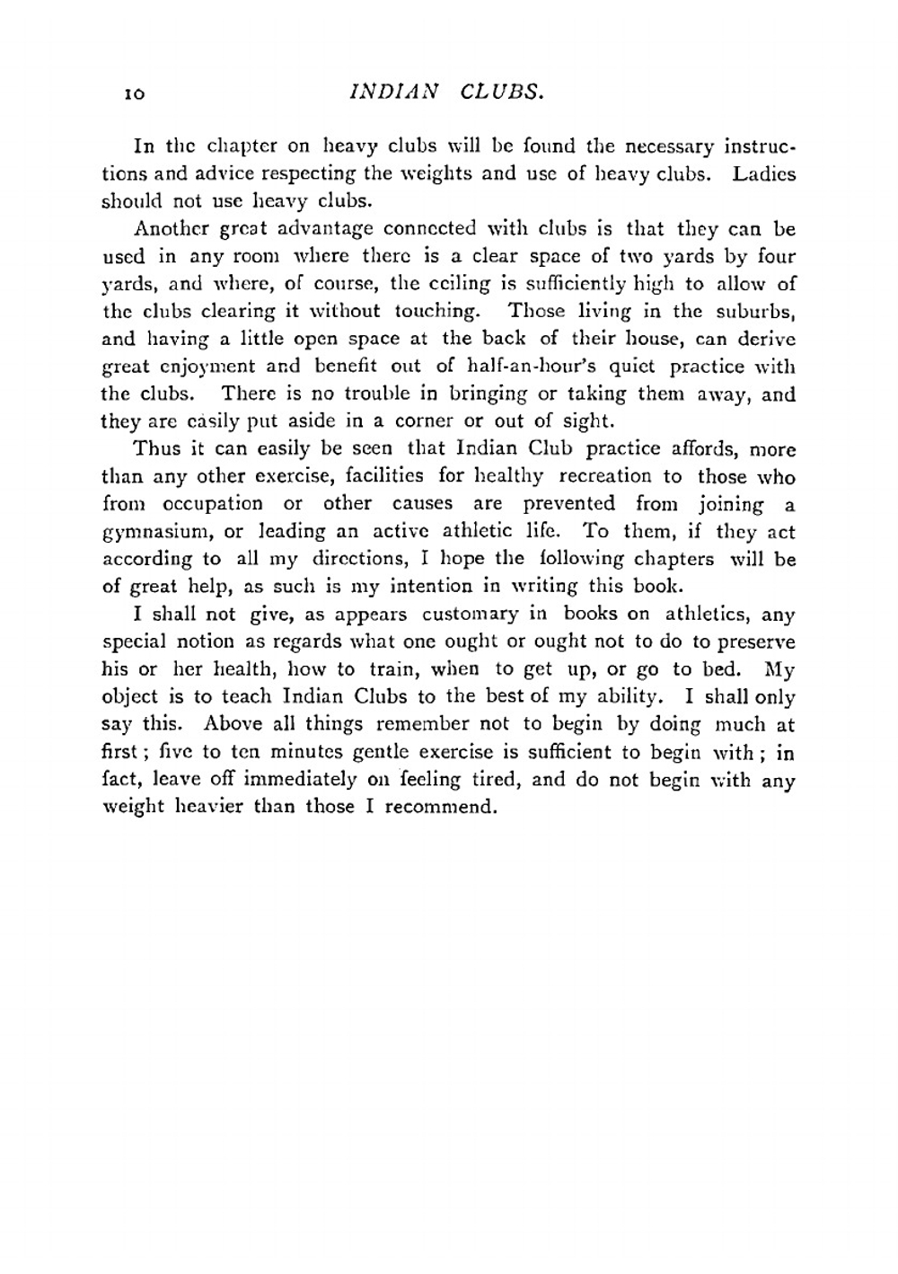 Indian clubs and how to use them. A new and complete method for learning to wield light and heavy clubs, graduated from the simplest to the most complicated exercises | E Ferdinand Lemaire