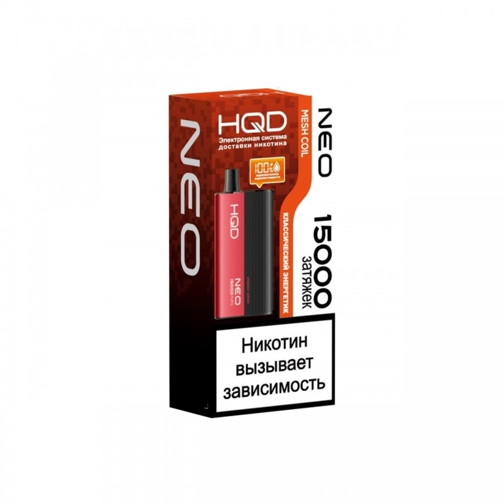 HQD Neo Энергетик 15000 затяжек 20мг (2%)