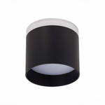 ST102.442.09 Светильник потолочный Черный LED 1*9W 4000K 702Lm Ra&gt;80 120° IP20 D79xH75 170-240V