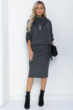 Платье Антония (графит) П11882 LT Collection