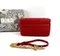 Сумка Dior Caro, модель маленького формата красный