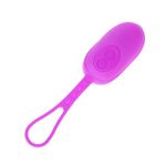 Фиолетовое виброяйцо с петлей Cedric - 13,8 см. (Цвет: фиолетовый)