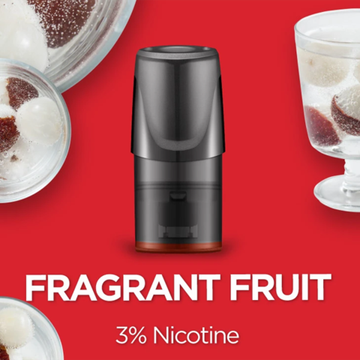 Купить Сменный Картридж RELX 2ml Fragrant Fruit 3% (упаковка из 3шт)