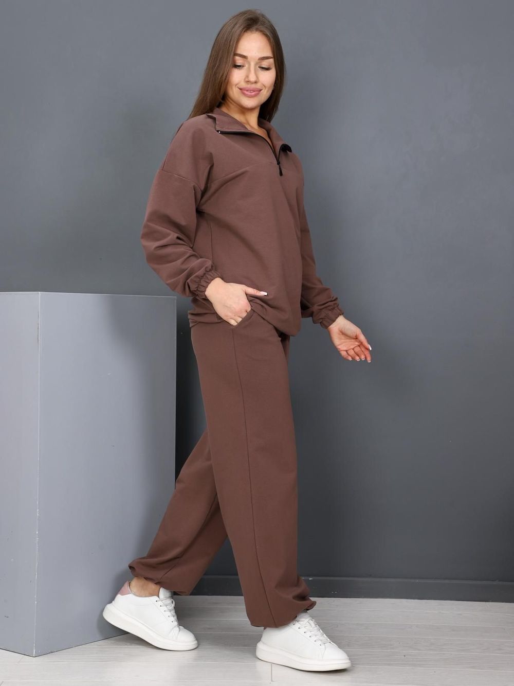 Мартина - костюм темно-бежевый Iv-capriz (Акция)