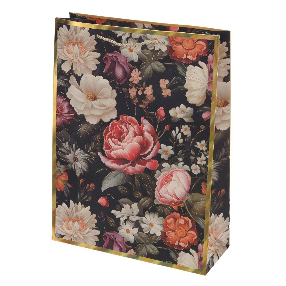 GAEM Пакет подарочный (бумага 210г/м2, блок микс 12шт), L31 W12 H42 см, 4в.