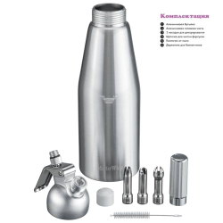 Сифон (кремер) для сливок MasterWhip 1л.