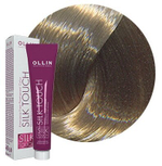 OLLIN SILK TOUCH 9/72 блондин коричнево-фиолетовый 60мл Безаммиачный стойкий краситель для волос