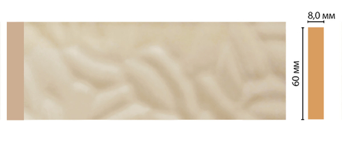 Молдинг DECOMASTER D040-61 ДМ(60*8*2400мм)