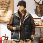 Пуховик-жилет из 90% белого утиного пуха, соответствующий национальным стандартам, для зимы, с высоким содержанием пуха, очень теплый.