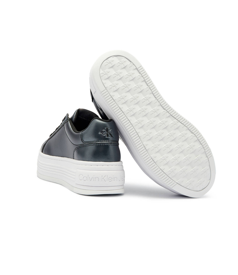 Кожаные кроссовки CALVIN KLEIN JEANS - графитовый(YW0YW01464)