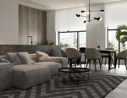 Люстра на штанге Maytoni Mollis MOD126PL-08B