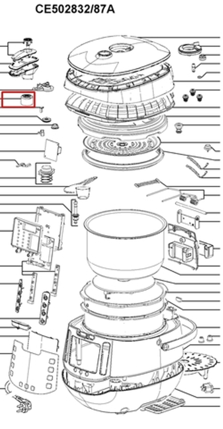 Клапан мультиварки Moulinex (Мулинекс)- SS-994462