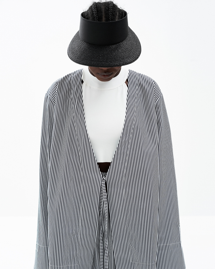 №038 Пижама городская (синяя полоска)