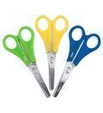 Ножницы детские 13,5см. цветные (Хатбер)